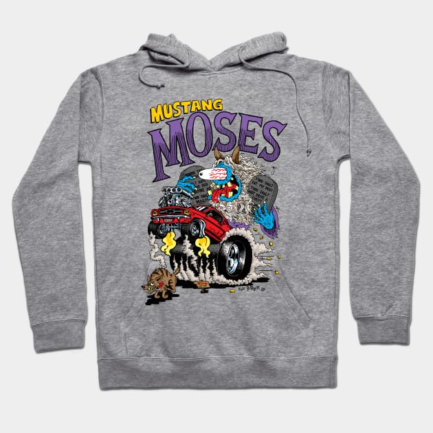 Mustang Moses Hoodie by LittleCozyNostril